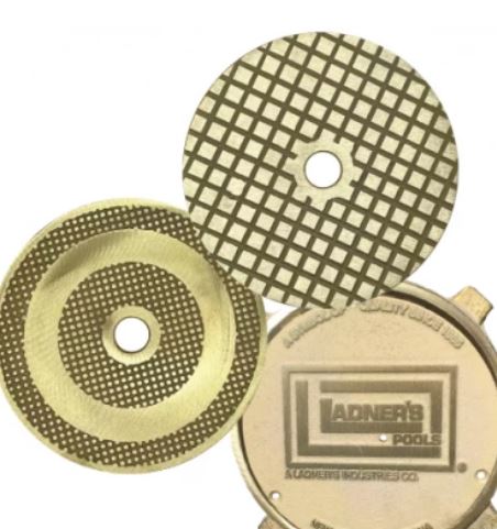 8" skimmer lid cast in Aluminum, Yellow Brass, or Red Brass